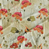 Floral Wholesale Digital Printed Fabric for Dress & Cloth